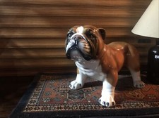 Birra Bulldog Statua Ceramica