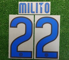 KIT 22 MILITO PER MAGLIA INTER