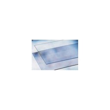 Vetro Sintetico Trasparente - Battisedia 80X12 cm con Tasselli