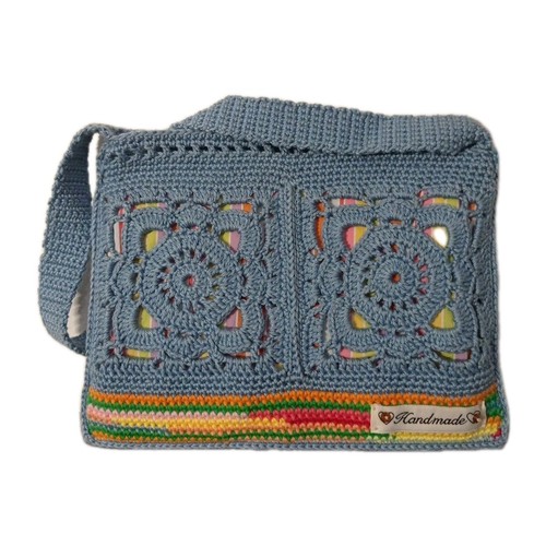Borsa tracolla fatta mano - borsa, a