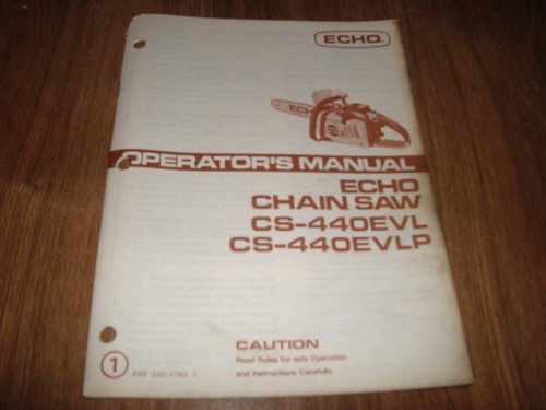 Vintage echo chain saw - echo,