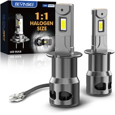 BEVINSEE 2x Faro LED H3 70W