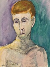 Bella Pittura Ritratto Giovane