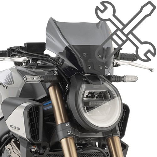 Cupolino givi honda cb - cupolino, [givi]