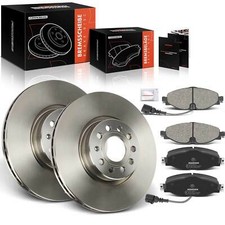 Dischi Freno Ø312mm + Pastiglie Anteriori per VW Golf 7 Passat Audi A3 5Q0698151