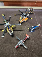 Lotto 4 elicotteri LEGO