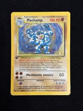 Carta Pokemon Machamp 8/102 HOLO ITA Prima Edizione 1999-2000 Set base 