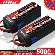 2 pezzi 6s 22,2V 5000mAh