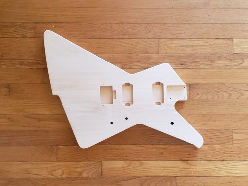 Corpo chitarra stile destroyer - chitarra,