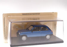 Renault 5 Alpine Turbo 1982 blu scala 1:24 pressofuso nuovo in vetrina trasparente