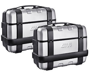Coppia valigie givi - valigie, trekker