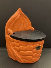 Vintage Porta Sale Da Parete Ceramica Lavoratti