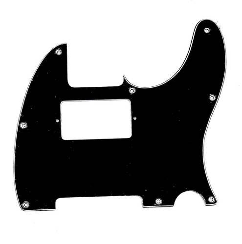 Pickguard nero ply fori - ply, 8