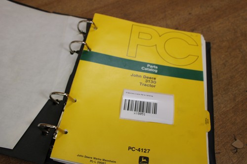 John deere lista ricambi parts - deere,