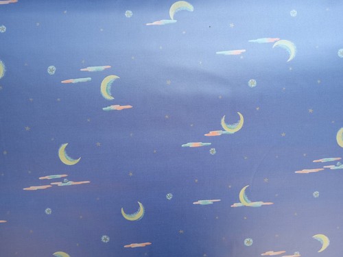 Tessuto cotone cerato - , vintage