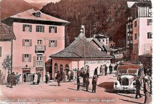 1953 AUTOBUS PULLMANN LANCIA 3RO FOTO CARTOLINA  DENTELLATA PEJO VIAGGIATA 1953