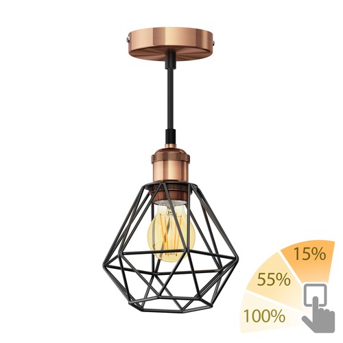 Lampada sospensione vintage - sospensione,