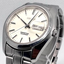 Orologio SEIKO Calendario Perpetuo Data Regolata Funzionante Batteria Articol...