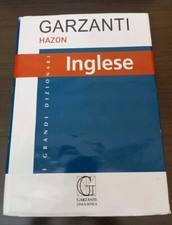 Dizionario Inglese Garzanti Hazon-I  grandi Dizionari 