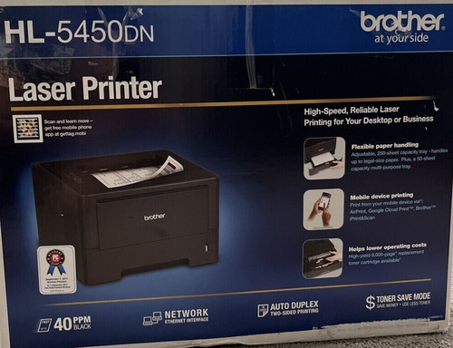Brand new brother 5450dn - brand,