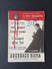 spartiti MI PIACI COSì COSì- I SOGNI CHE FAI editori di musica s.p.a.