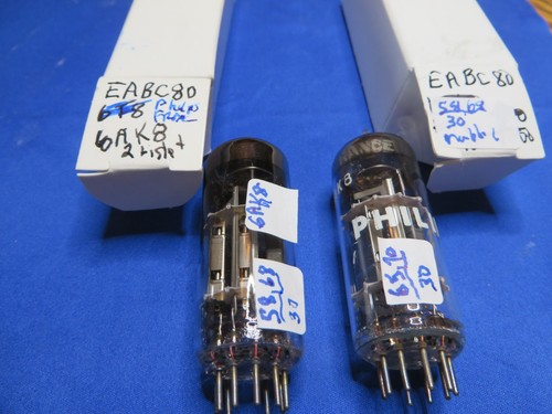 Radio tubes two eabc - radio,