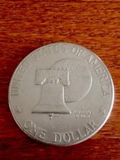 Un Dollaro  — One Dollar 1776-1976, Moneta Commemorativa Bicentenario Eisenowher
