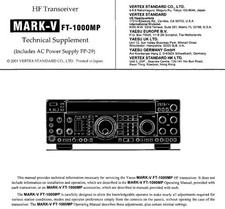 CDROM YAESU FT-1000MP MARK V