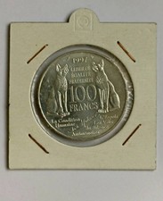 100 FRANCS COMMEMORATIVE (1997) André Malraux - Monnaie en Argent // TTB