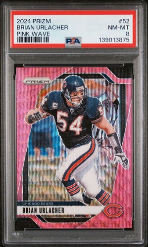 Brian urlacher 2024 prizm pink - urlacher,