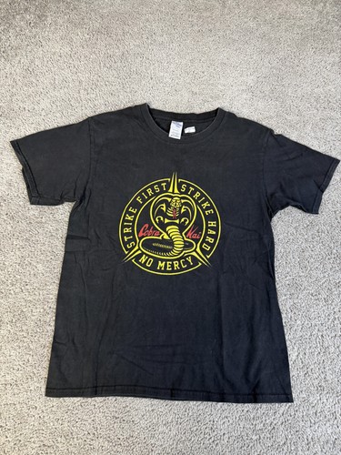 Camicia cobra kai - cobra, nera