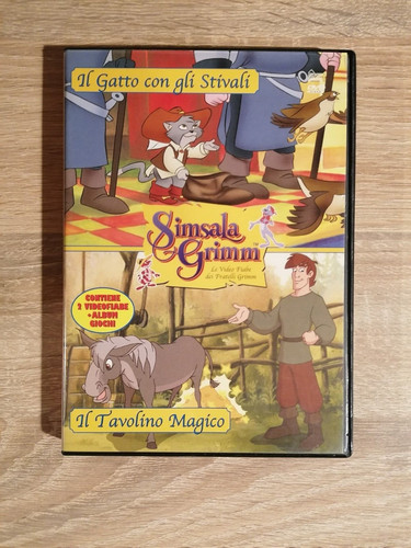 Dvd simsala grimm gatto con - simsala,