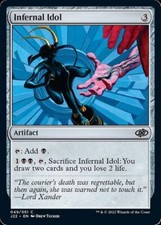 MTG INFERNAL IDOL 49 EXC - IDOLO INFERNALE - J22 - MAGIC