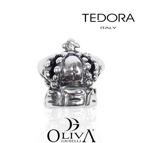 Tedora bead silver 925 made - tedora, in