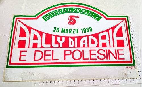 Rally adria del - rally, polesine
