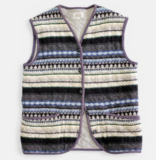 Gilet vintage misto lana uomo