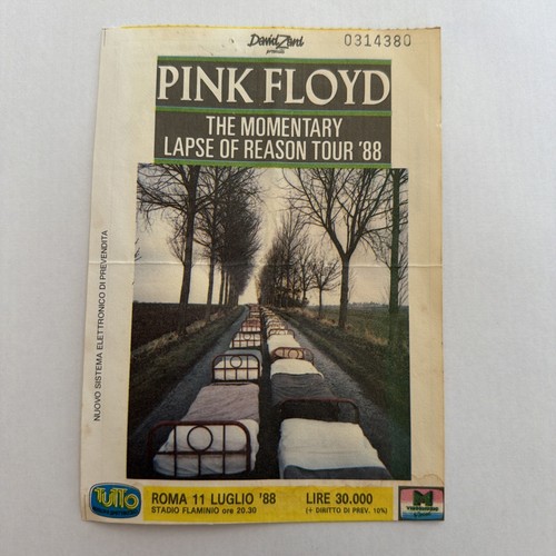 Biglietto pink floyd roma - biglietto,