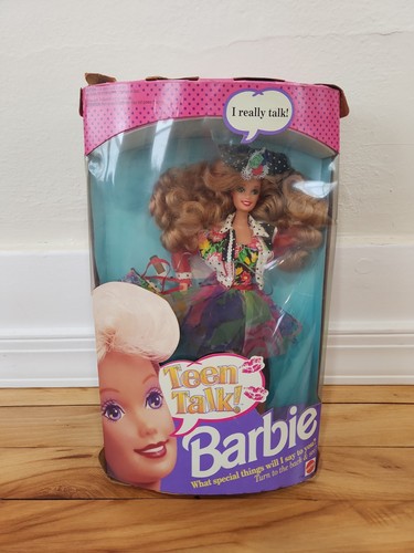 Mattel teen talk 1991 nuovo - teen,