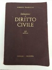 Trabucchi Istituzioni di Diritto Civile CEDAM 22 Edizione 