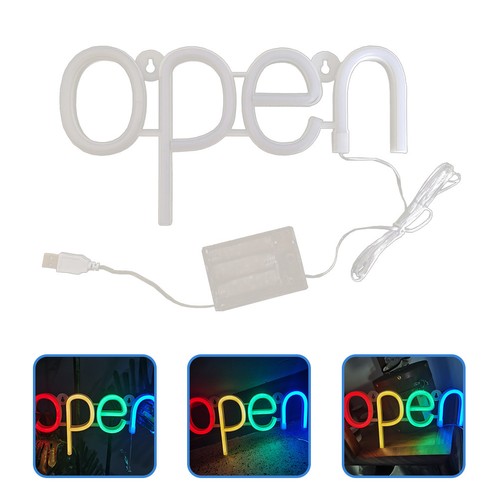 Insegna aperta led neon - insegna,