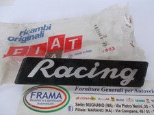 SIGLA "RACING" PER FIAT 131
