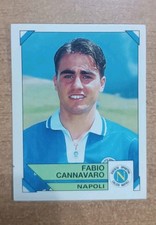 Figurina Calciatori Panini ROOKIE FABIO CANNAVARO 1993/94 con velina originale