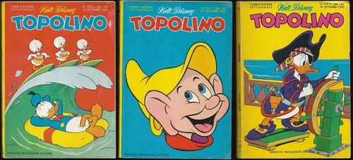 Albi topolino 720 - n., 720-721-722