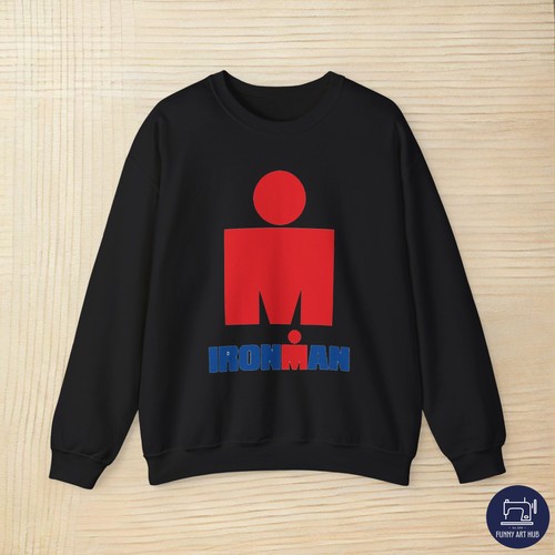 Felpa unisex ironman logo - felpa,