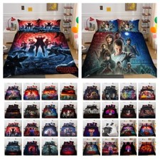 Set copripiumino costume da letto Stranger Things casa biancheria da letto decorazione camera da letto