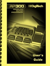 Digitech RP300 Guitar Modeling