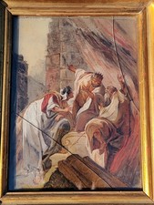 Splendido Olio su Vetro 1700 