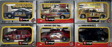 Modellini vintage lotto 6 auto Bburago 1:24 (kyosho Autoart Minichamps Norev CMC