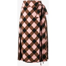 Gonna avvolgente Marni rosa