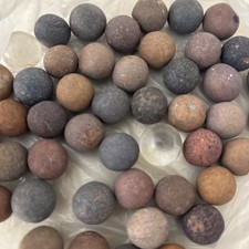 Biglie Lotto  anni ‘ 30/40 in Ardesia Lavagnetta e Vetro